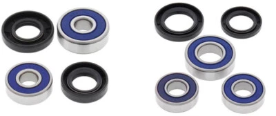 Kit de cojinetes delanteros y traseros de rueda para Kawasaki 125cc KD125 1975 - 1979 Foto 1 de 3