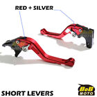 For Aprilia Capanord 1200 14 15 16 Red Cnc Clutch Brake Levers Short Srs Au
