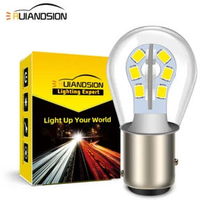 1157 2835 24 LED Ampoule Signal Lumière BAY15D Indicateur 12V/24V/48V Blanc - Bild 1 von 11