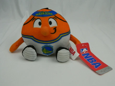 Golden State Warriors Basketball Plush Stuffed Toy Mascot NBA Store Good Stuff Cover