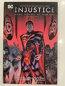 DC Injustice: Gods Among Us Year Five, Volume 1 One Hardcover Sealed NEW - Picture 1 of 2