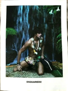 2014 GQ France French Magazine Art Advert Picture Marlon Teixeira DSquared2 - Picture 1 of 1