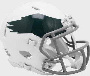 Mini casco de fútbol americano Riddell Speed 1969-1973 NFL Philadelphia Eagles 1969-1973 - Imagen 1 de 3