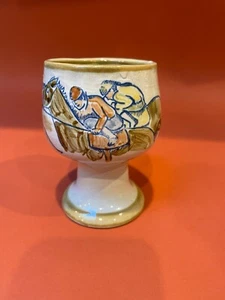 Louisville Pottery 4.25" Kentucky Derby Julep Goblet - Picture 1 of 7