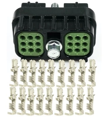 Delphi 18 Pin Metri-Pack 150 Series SEAL CONNECTOR electric header  - Image 1 of 4