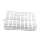 24 Grids Earring Organizer Jewelry Tray Clear Nail Art Boxes