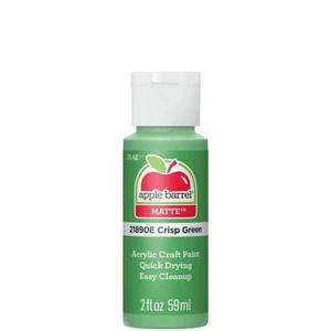 Apple Barrel Matte Acrylic Paint – Crisp Green – 59ml (2 fl oz) - Picture 1 of 6
