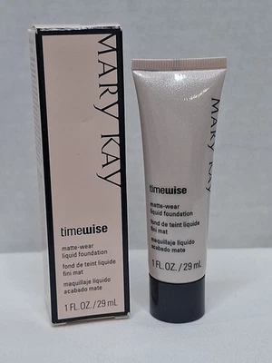 Mary Kay TimeWise Beige 7 Matte Wear Liquid Foundation 1 oz New 038763 - Image 1 of 4