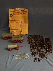 Vintage Twenty 20 Mule Team Model Kit Instructions Advertising Death Valley Days - Picture 1 of 13
