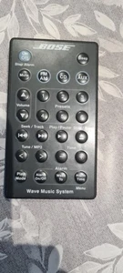 Genuine Bose Wave Music System, AWRCC5 AWRCC6 Remote Control Black - Picture 1 of 2