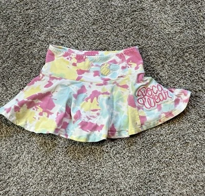 Falda VINTAGE Rocawear Talla S(4) Niñas Rosa Skort Forrada Terciopelo Hip Hop Logo Foto 1 de 4