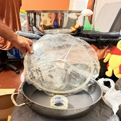  Multicooker Princess Heritage® de acero inoxidable 16 cuartos de galón 4 en 1 con estante #6551 Foto 1 de 3