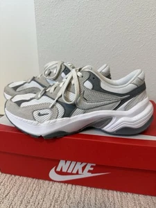 EUC!!! Nike Womens Al8 Gray Running Shoes Size 6.5 Grey Gray White - Picture 1 of 9