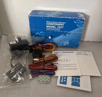 DEI Model 103T Digital Fail-Safe Starter Kill Directed Electronic W/ Instruction - Image 1 of 4