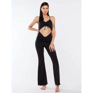 Savage x Fenty Drawstring Jumpsuit With Keyhole Womens Size S - Picture 1 of 11