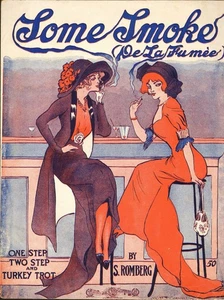 ¡Some Smoke DE LA FUMEE 1913 Partituras de Sigmund Romberg One Step! - Imagen 1 de 3