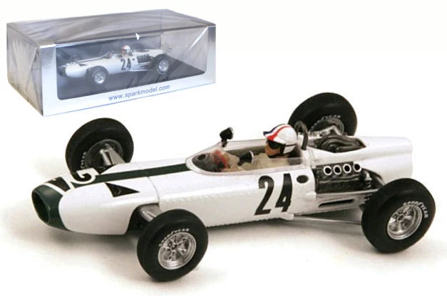 Spark S1159 BRM P261 #24 Belgium GP 1966 - Bob Bondurant 1/43 Scale  - Image 1 of 1