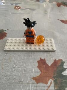 Custom Lego Dragon Ball Goku Mini Figure 