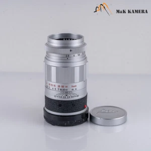 LEITZ Leica Elmarit M 90mm/F2.8 Silver Lens Yr.1965 Germany #10883 - Picture 1 of 7
