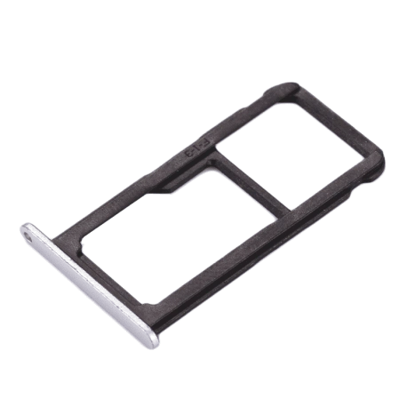 Tiroir SIM + SD pour Huawei P8 Lite (2017) Blanc - Photo 1/1
