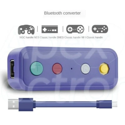 Adattatore Bluetooth per controller Switch/GameCube/Wii Classic - Immagine 1 di 4