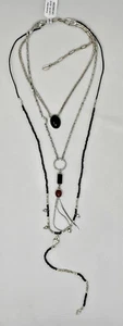 Free People delicte BEaded Layered Necklace NWT $48 - Picture 1 of 5