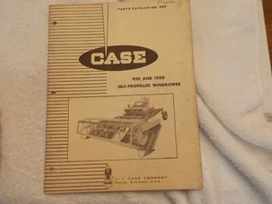 CASE 950 AND 1050 SELF PROPELLED WINDROWER PARTS CATALOG NO.909 - Picture 1 of 7