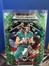 2023 Panini Mosaic Football Green Mosaic National Pride Trevor Lawrence #256
