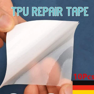 10wasserdichte selbstklebende aufblasbare transparente Zelt Pool Reparatur Patch - Picture 1 of 22
