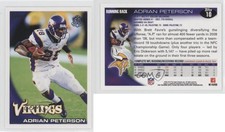 2015 Topps 60th Anniversary Buybacks Rare Blue Adrian Peterson #2010-10