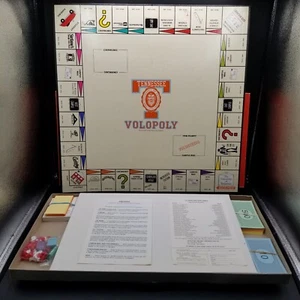 1987 1st Edition Volopoly University of Tennessee Monopoly Style Game - Picture 1 of 6