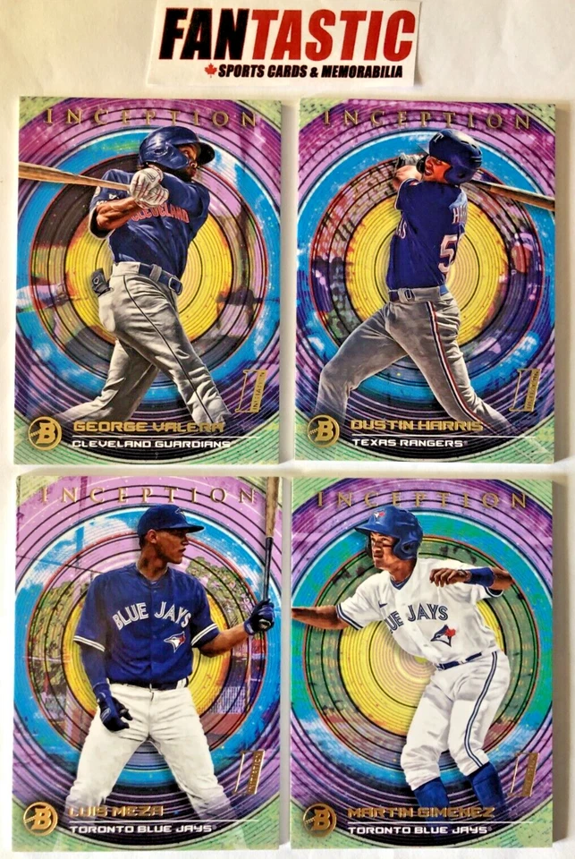 2022 Bowman Inception INITIATION Baseball Card YOU PICK - Image 1 of 2