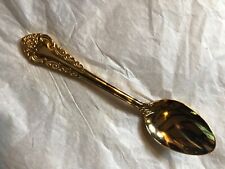 Set of 6 Prestige Cutlery Gold Plated Spoons Stainless Vintage -  Concord