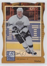 1997-98 Donruss Elite Gold Die-Cut Status /100 Olli Jokinen #72 Rookie RC