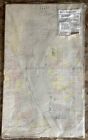 Antique 1904 North Middle City Map Of Elgin, Illinois - Old 18"X30" Vtg Il Map