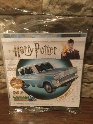 Wrebbit 3D Puzzle Harry Potter Ford Anglia  NEW Limited Edition 24 Piece Kids - Image 1 of 3