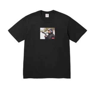 T-shirt Supreme/40 Acres Spike taglia small nera nuova con etichetta confermata con spedizione - Foto 1 di 6