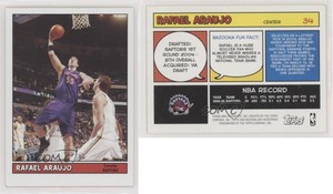 2005-06 Topps Bazooka Rafael Araujo #34