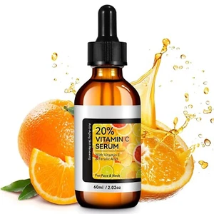 (2 FL OZ) PURO 20% vitamina C + acido ialuronico + VE + OLIO DI JOJOBA siero antirughe - Foto 1 di 6