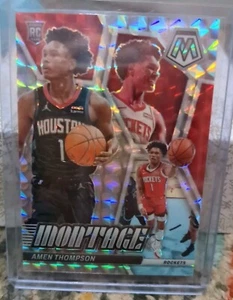 2023-24 Panini Mosaic - Amen Thompson RC - Montage Mosaic #26 - Rockets - Picture 1 of 2