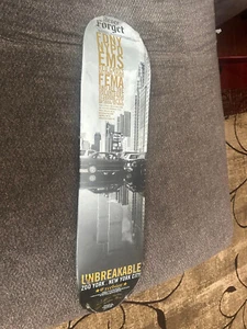NEW ZOO YORK 911 TRIBUTE NEVER FORGET UNBREAKABLE SKATEBOARD DECK RARE 1 OF 500 - Picture 1 of 18