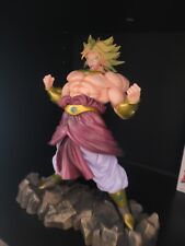 In-stock Dragon Ball Z Figure Broly VS Goku 9.8in Anime Super Saiyan Statue