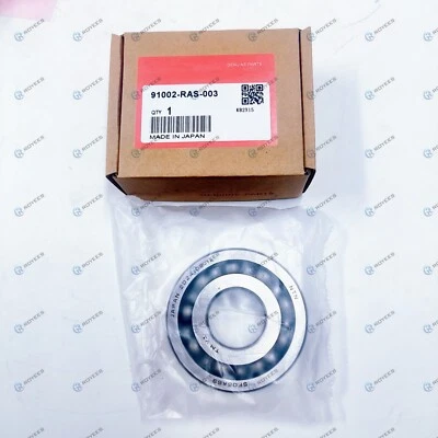 FOR Honda 91002-RAS-003 Acura Manual Transmission Gearbox Mainshaft Ball Bearing - Image 1 of 4