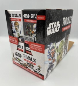 16 x Star Wars Rivals S1 Personaje Booster Pack Lado Oscuro/Luz Estuche Completo CTD - Imagen 1 de 9