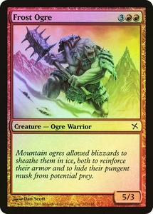 MTG FOIL Frost Ogre  - Betrayers of Kamigawa #102 - Picture 1 of 1