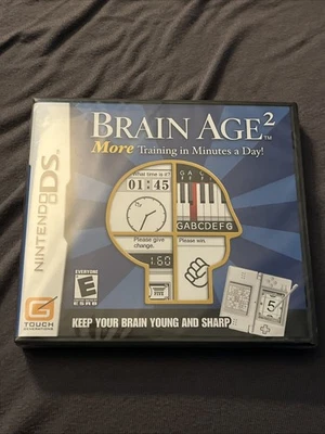 Brain Age 2 More Training Minutes in a Day - Nintendo DS - Image 1 of 3