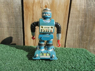 Vintage Ideal Zeroids Zerak Battery Operated Space Robot Toy - Image 1 of 4