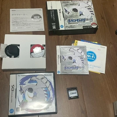 Pokemon soul silver with pokewalker Japanese version Nintendo DS Pocket Monster - Image 1 of 4