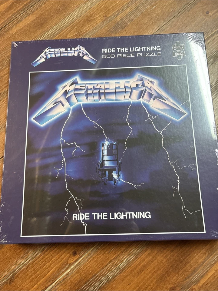 METALLICA RIDE THE LIGHTNING (500 PIECE JIGSAW PUZZLE) - Image 1 of 4