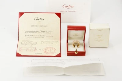 CARTIER NIGERIA Ring 750 Brillanten ca. 5,50 ct. VVS1 TW Ringgröße 50 Zertifikat - Bild 1 von 4